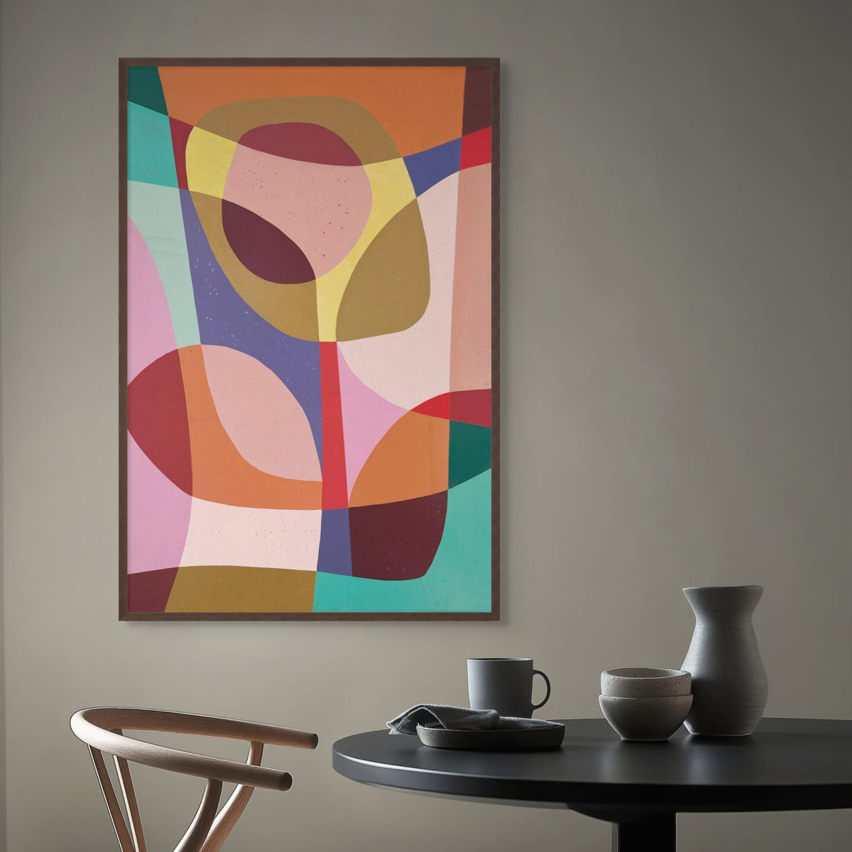 Vibrant Organic Bloom I