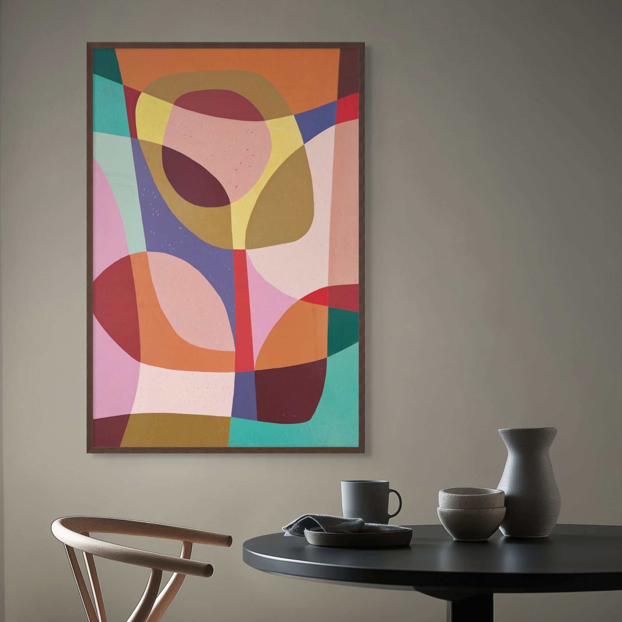 Vibrant Organic Bloom I
