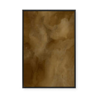 Vintage Sepia Ink | Framed Canvas