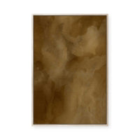 Vintage Sepia Ink | Framed Canvas