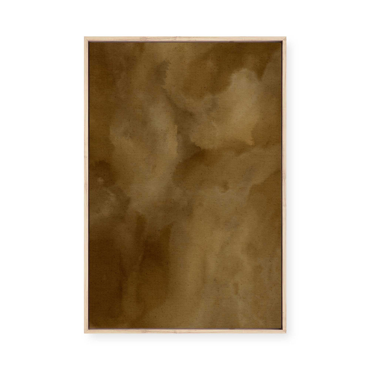 Vintage Sepia Ink | Framed Canvas