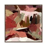 Vivid Layers | Framed Canvas