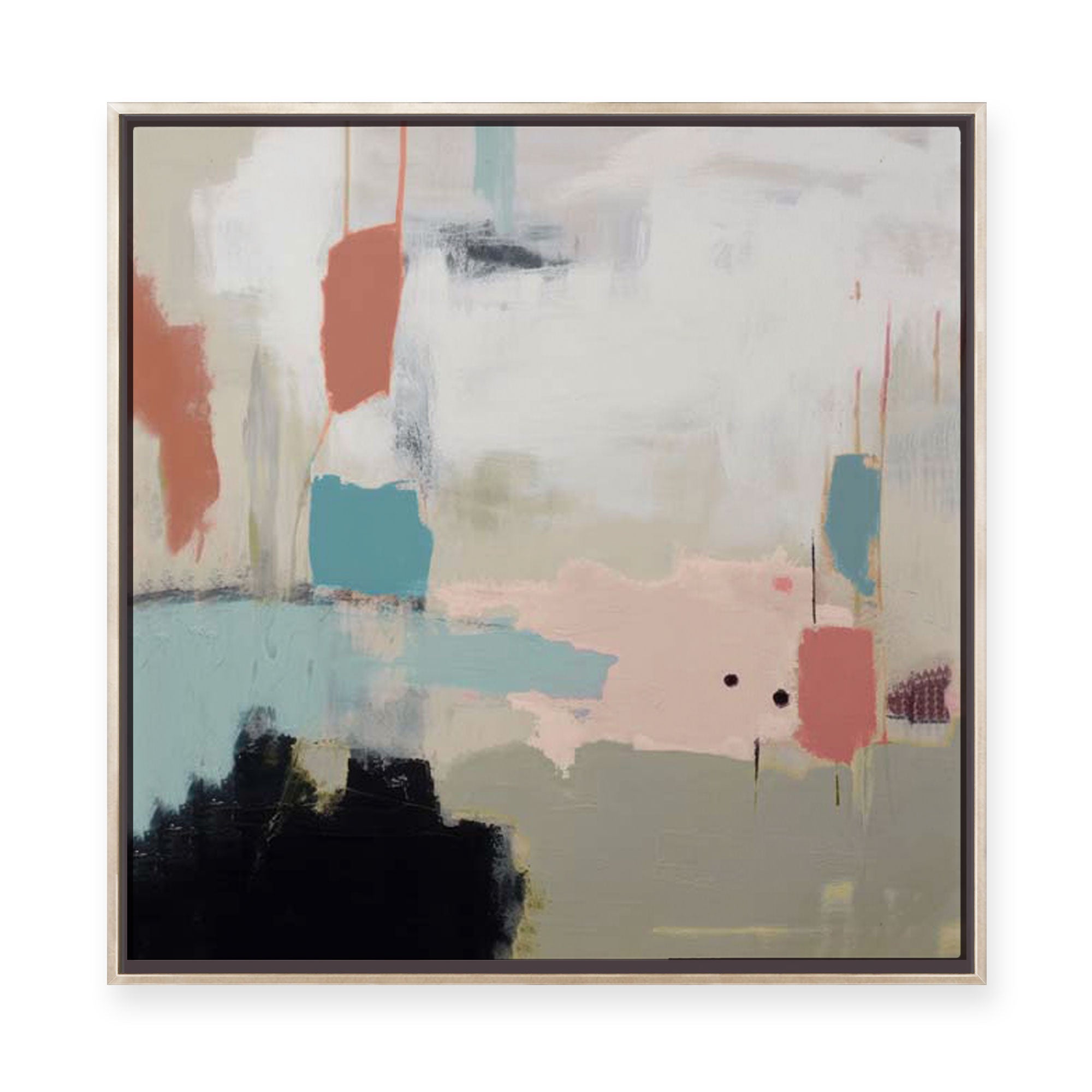 Vivid Vibes Contemporary II | Framed Canvas