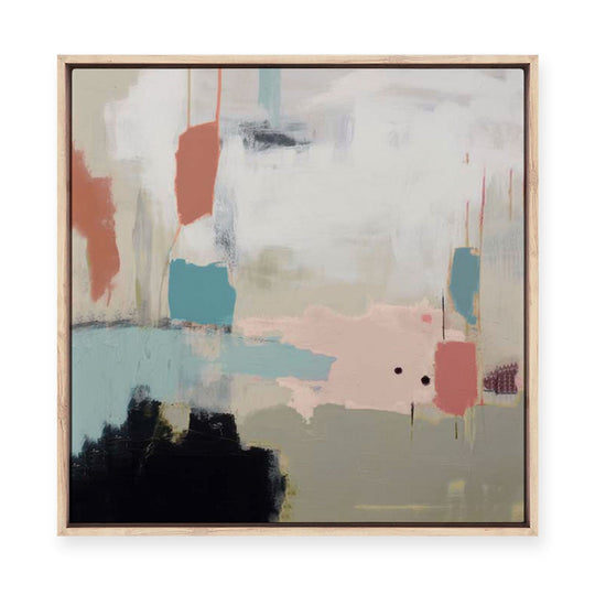 Vivid Vibes Contemporary II | Framed Canvas