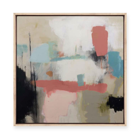 Vivid Vibes Contemporary I | Framed Canvas