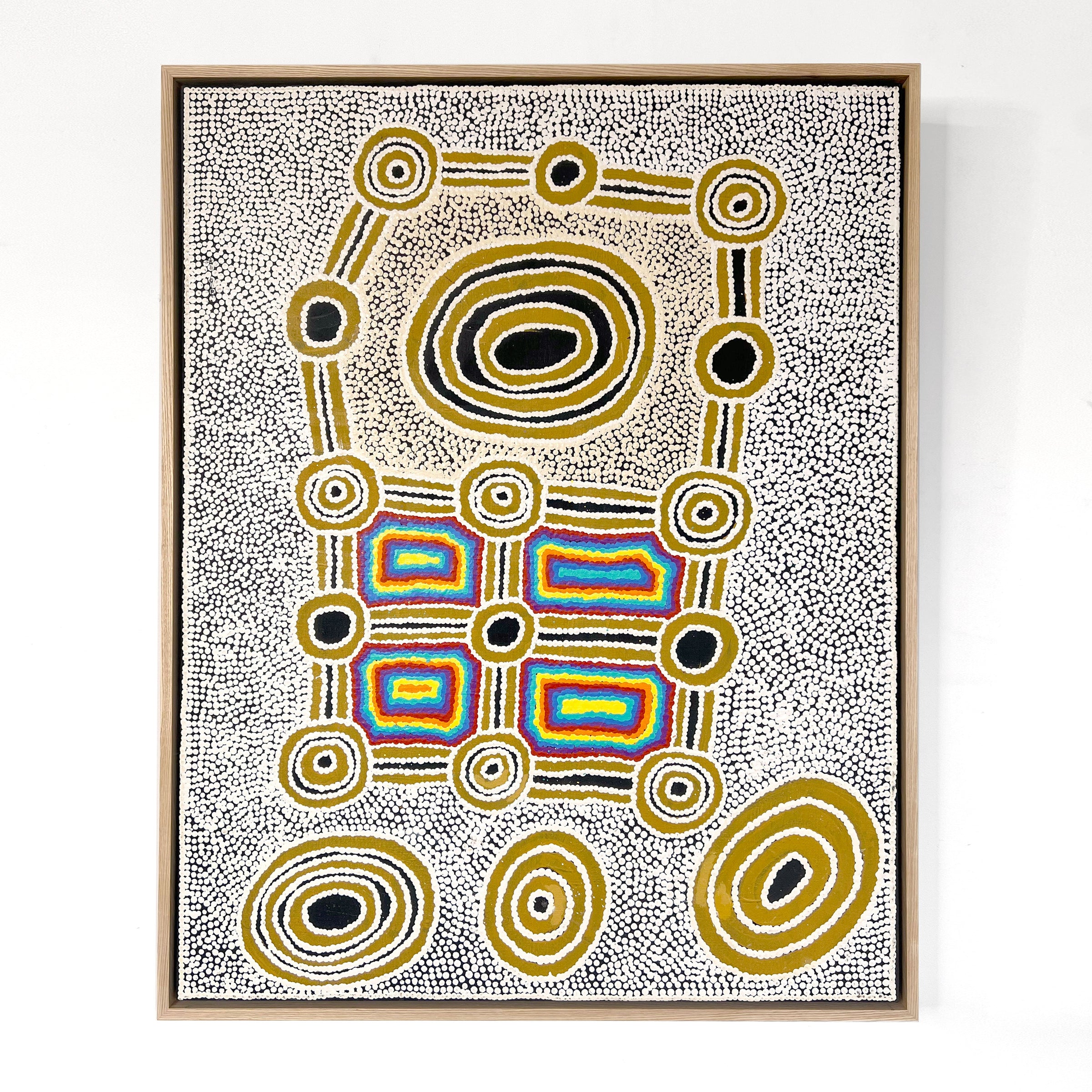 Janganpa Jukurrpa (Brush-tail  Possum Dreaming) Mawurrji No.4 | Original Artwork