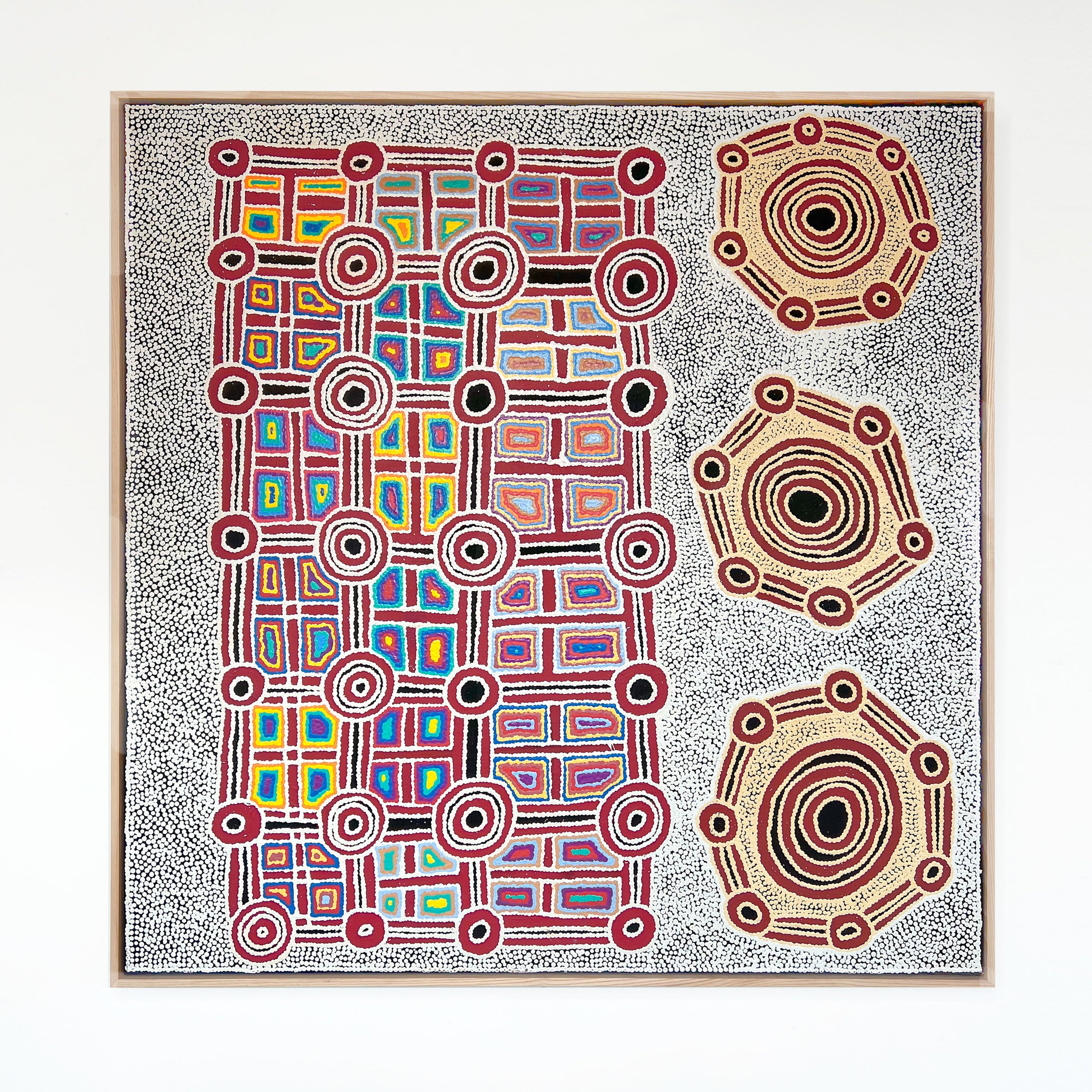 Janganpa Jukurrpa (Brush-tail  Possum Dreaming) Mawurrji No.1 | Original Artwork