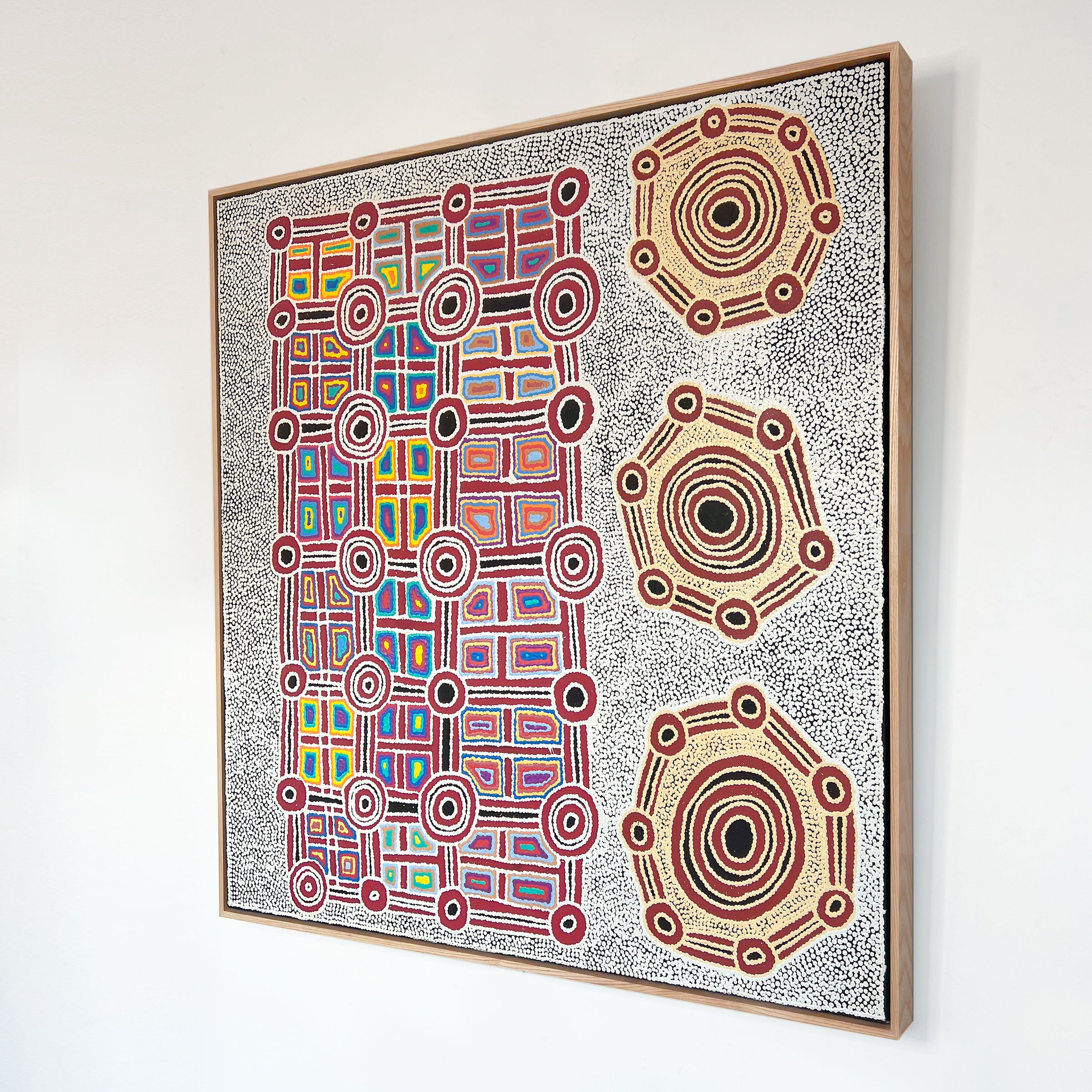 Janganpa Jukurrpa (Brush-tail  Possum Dreaming) Mawurrji No.1 | Original Artwork