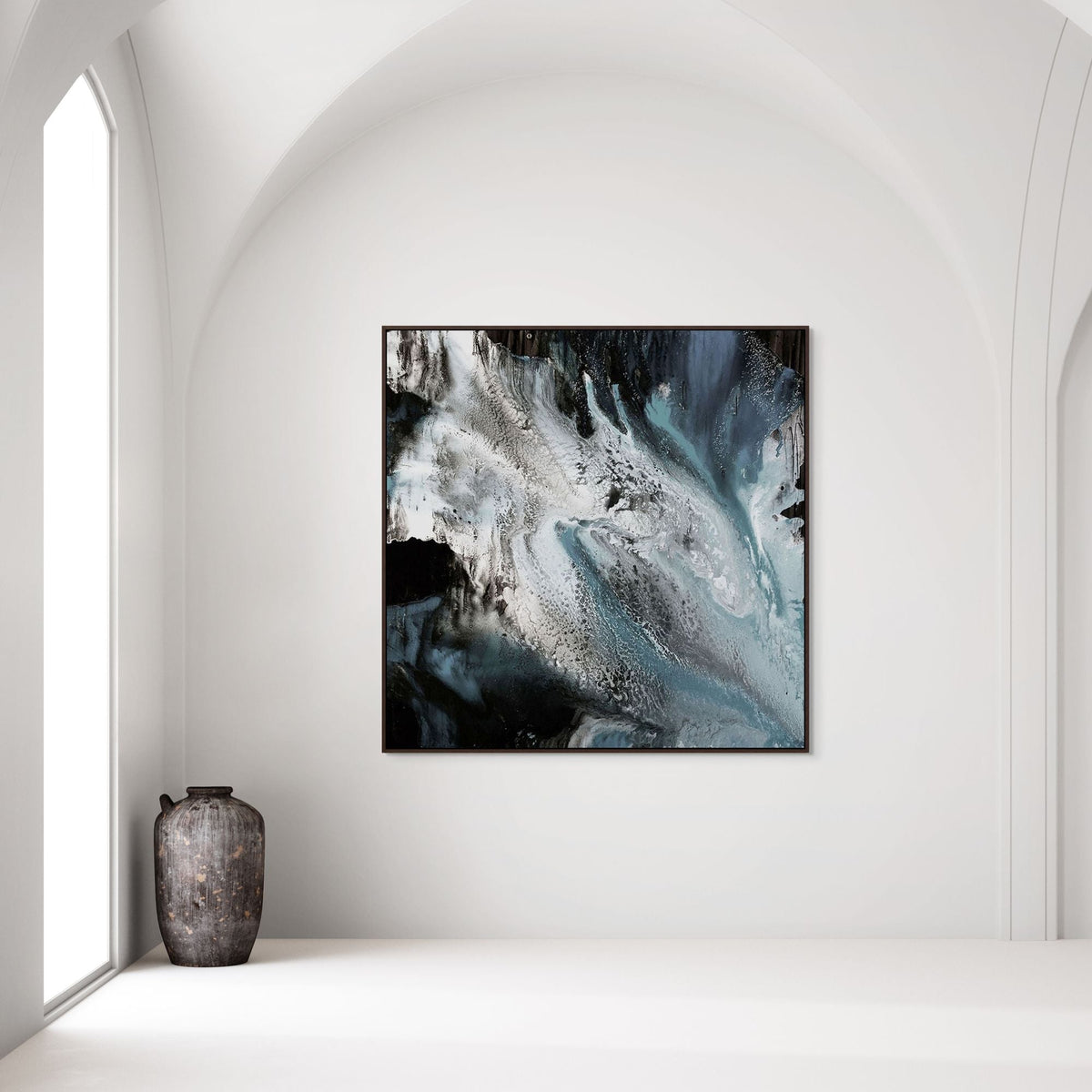 Wave | Framed Canvas