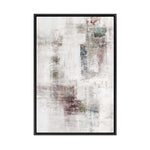 Weathered Walls of Fragmented Memory | Framed Canvas