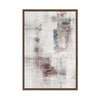 Weathered Walls of Fragmented Memory | Framed Canvas