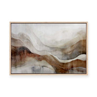 Where the Fog Stays I | Framed Canvas
