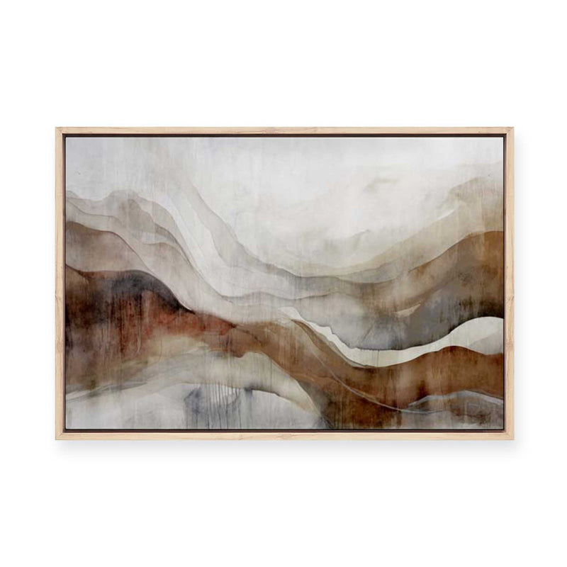 Where the Fog Stays I | Framed Canvas
