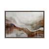 Where the Fog Stays I | Framed Canvas