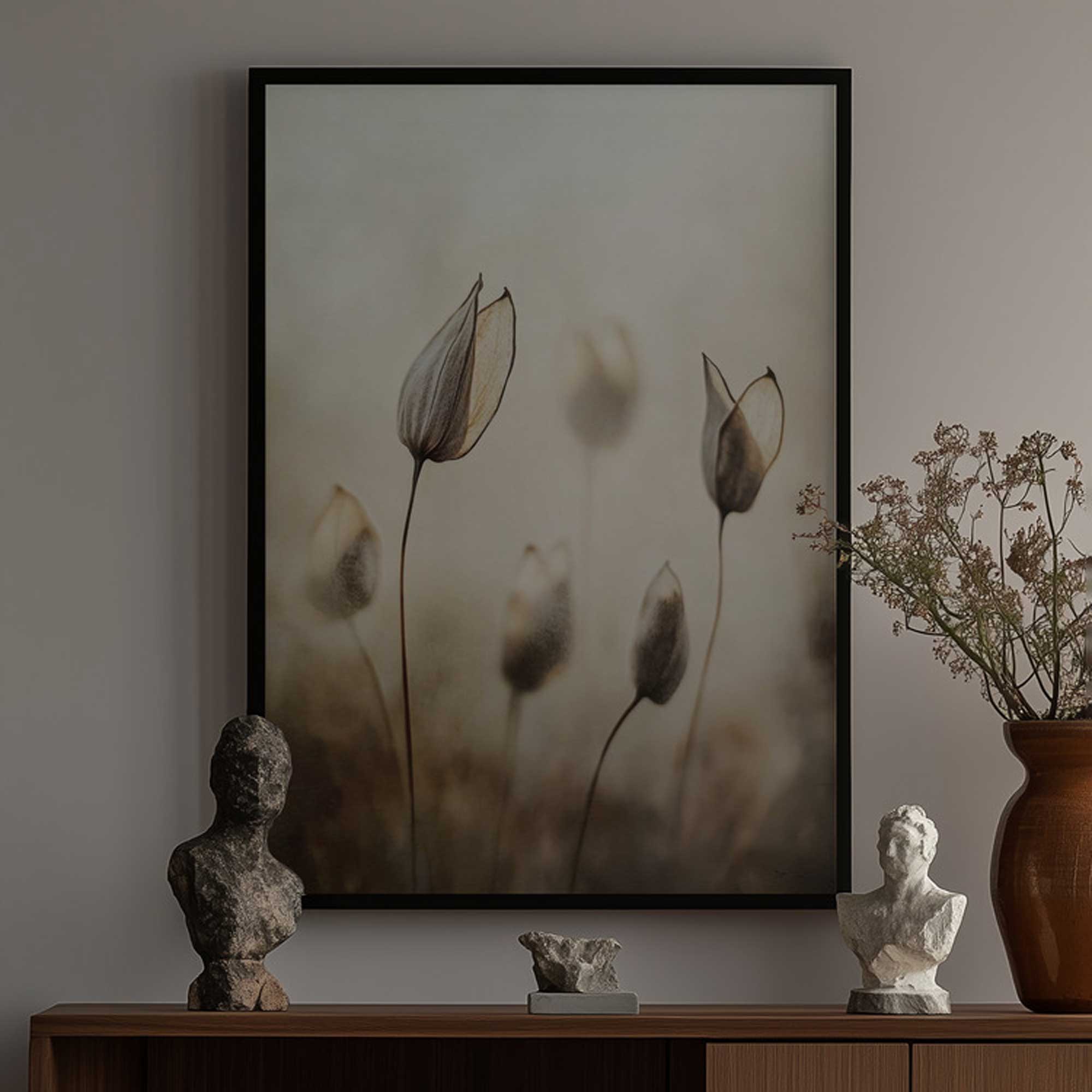 Whispering Nature | Framed Canvas