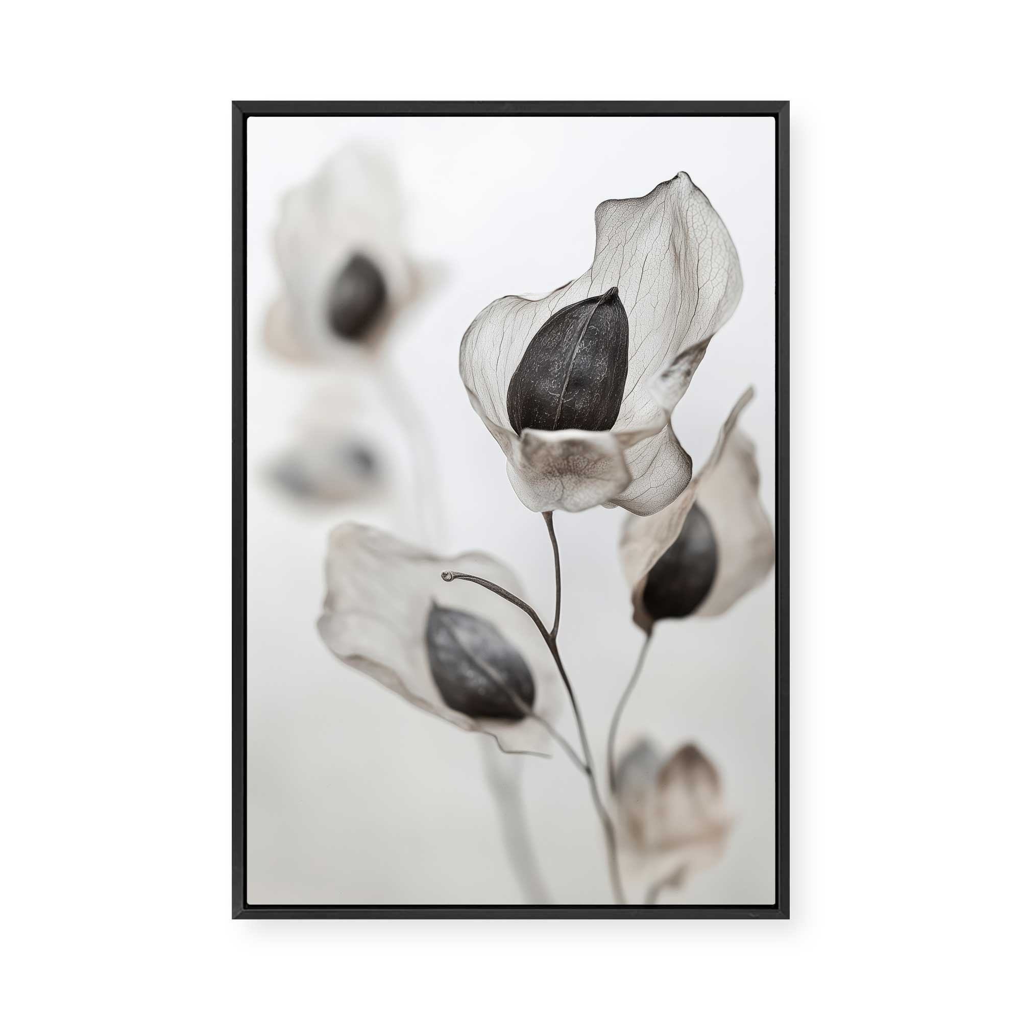 Whispering Petals | Framed Canvas