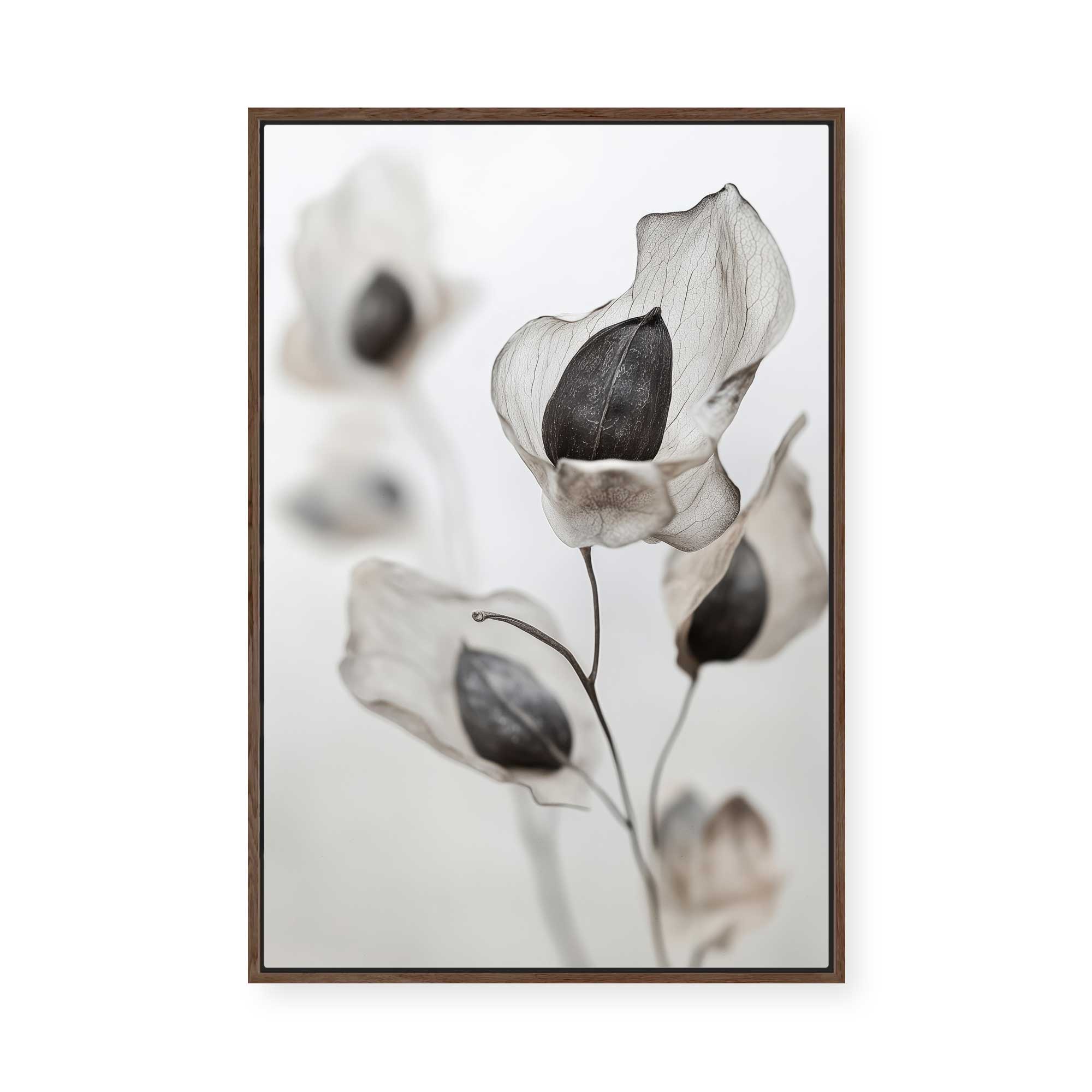 Whispering Petals | Framed Canvas
