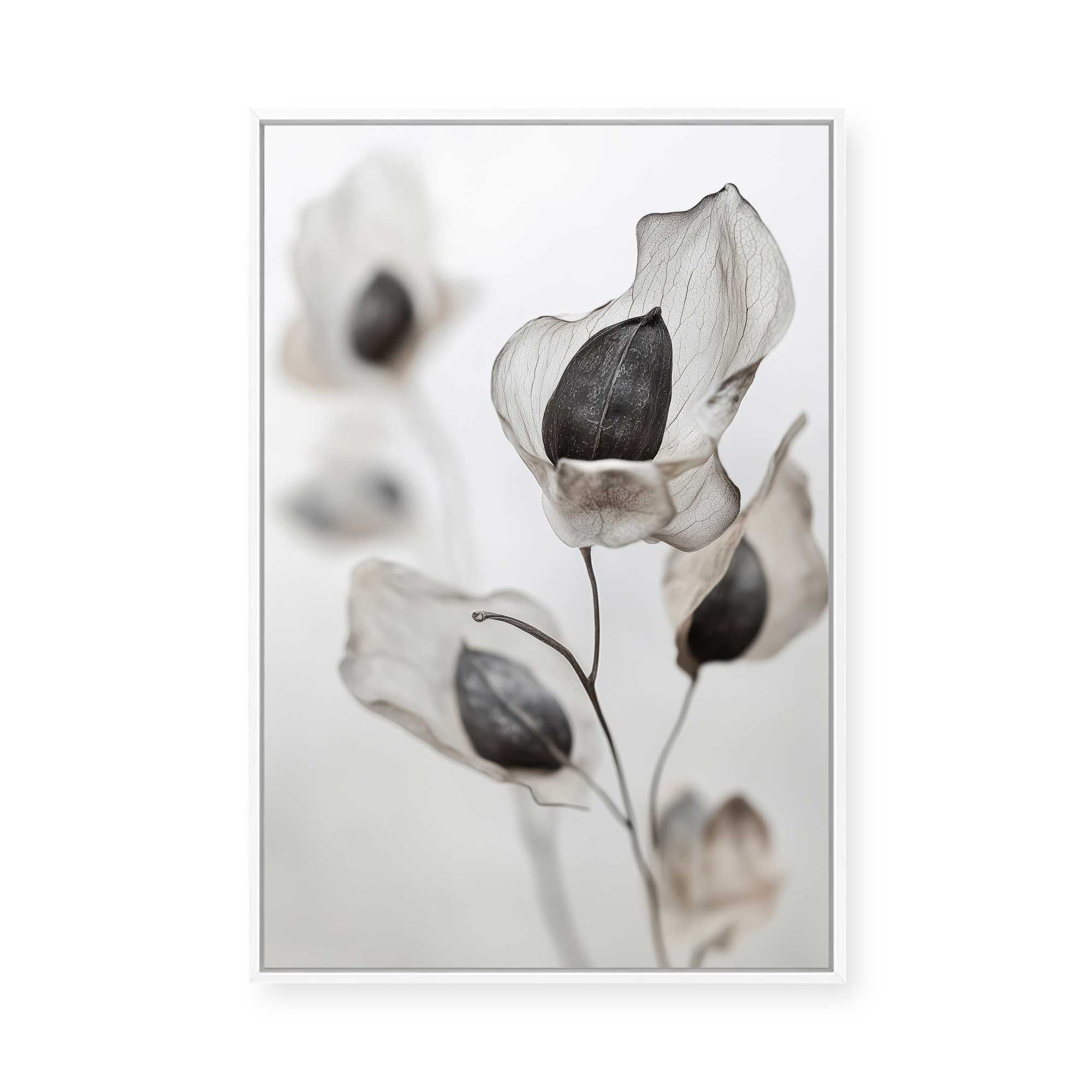 Whispering Petals | Framed Canvas