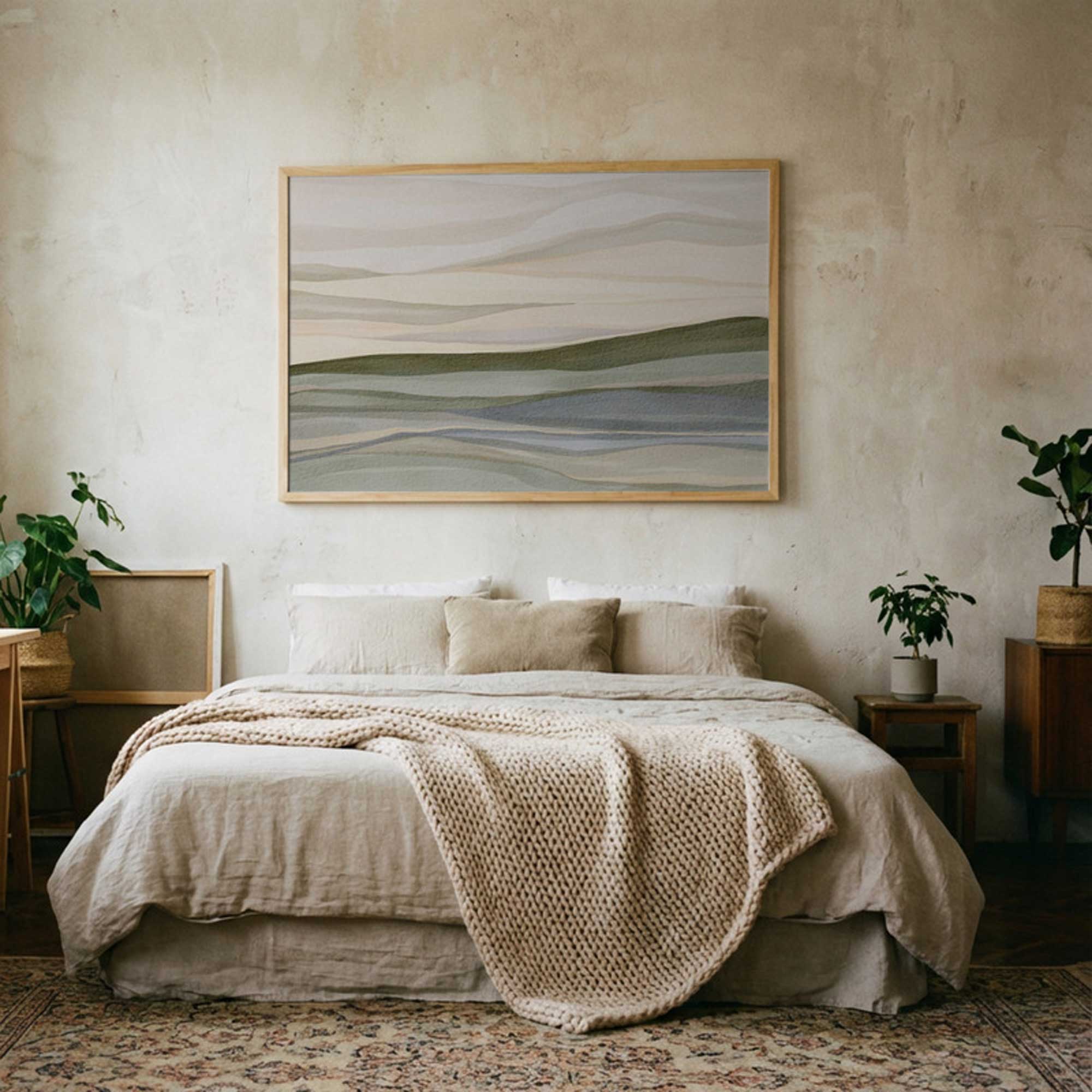 Whispering Sky | Framed Canvas