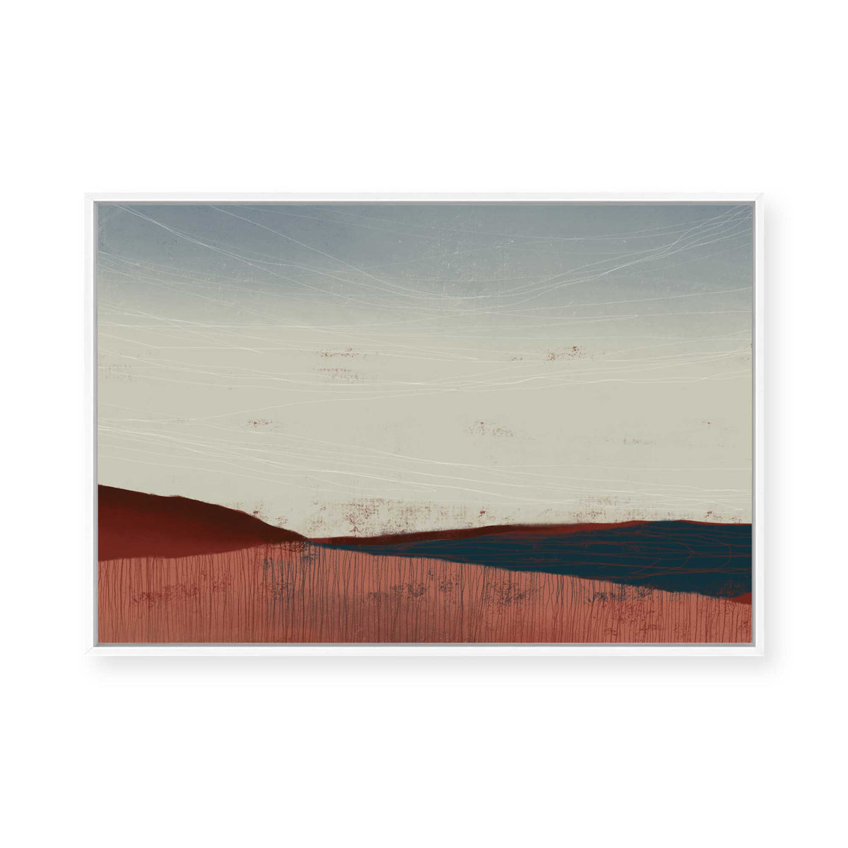 Whisper of Horizon | Framed Canvas
