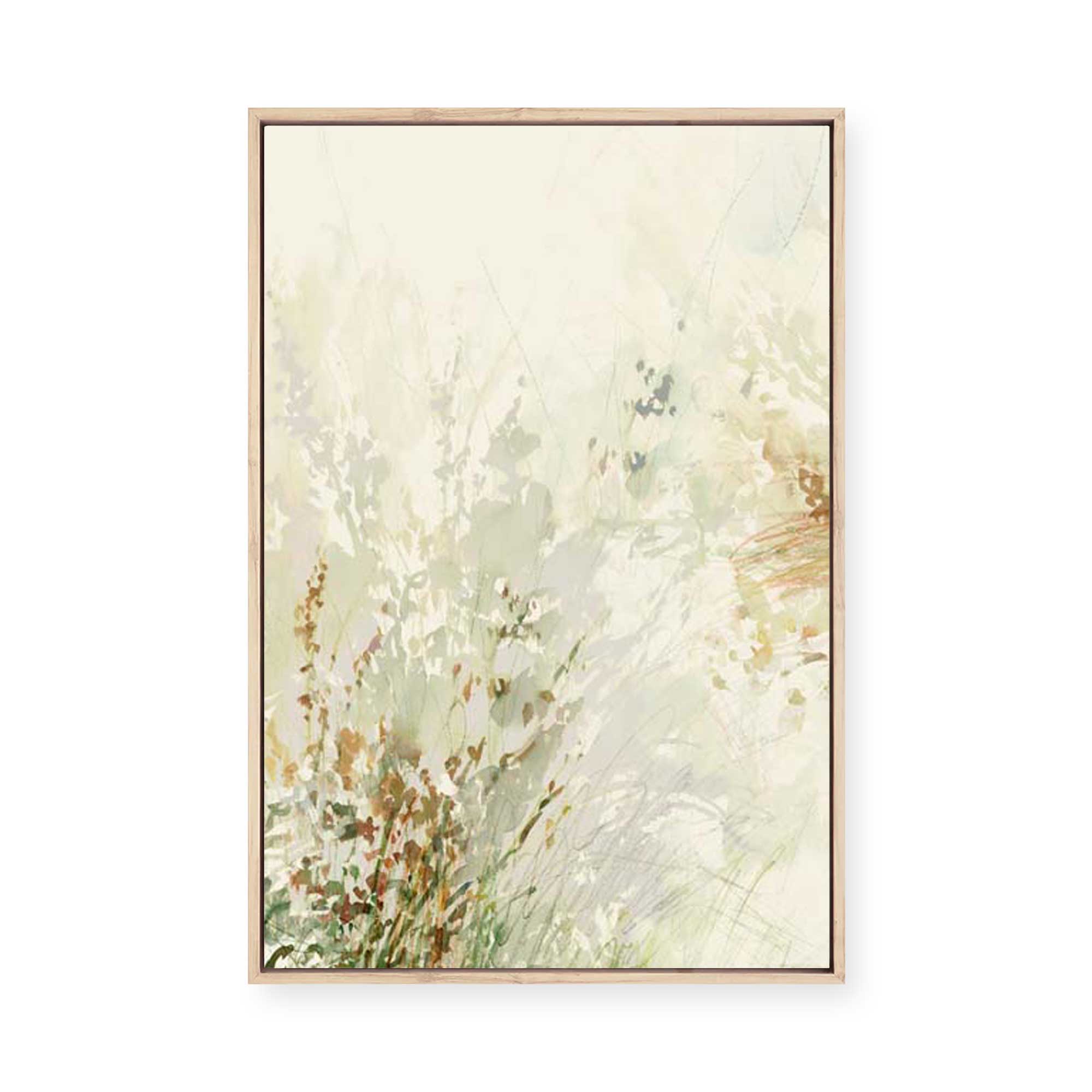 Whispers of the Meadow Breeze | Framed Canvas