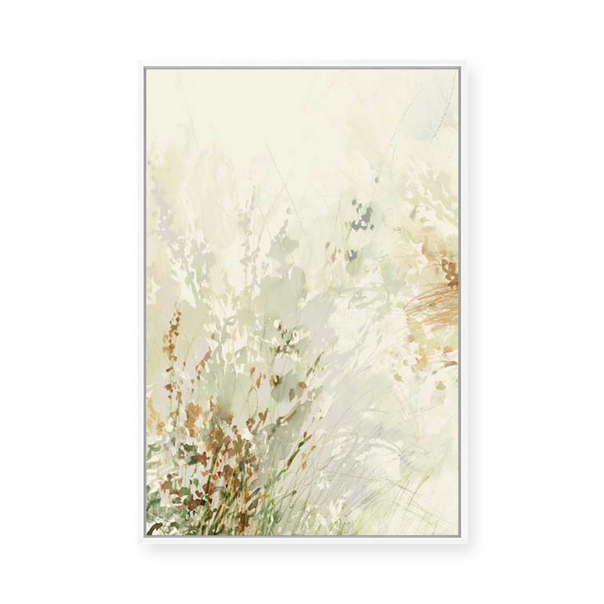 Whispers of the Meadow Breeze | Framed Canvas
