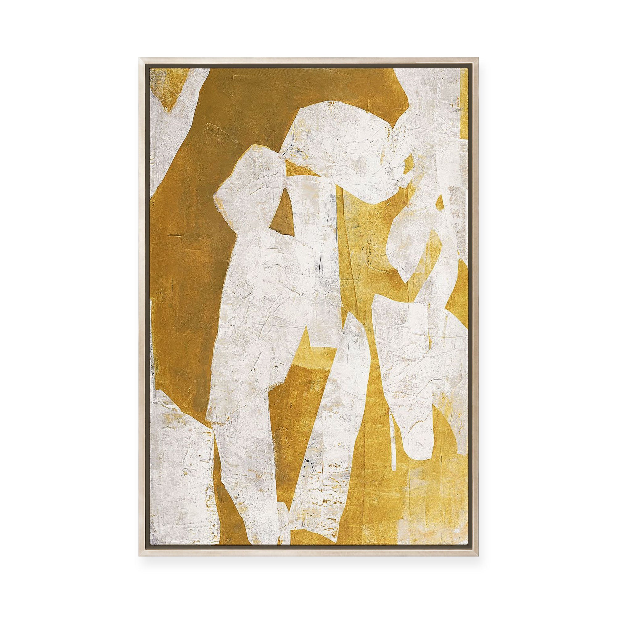 White Items | Framed Canvas