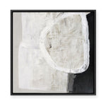 White Stone | Framed Canvas