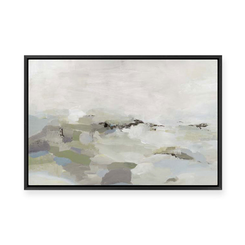 White Valley | Framed Canvas