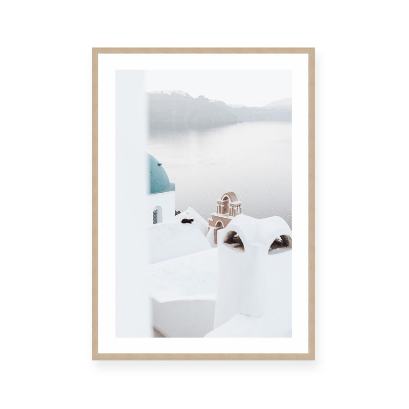 Whitewashed Wonder Santorini