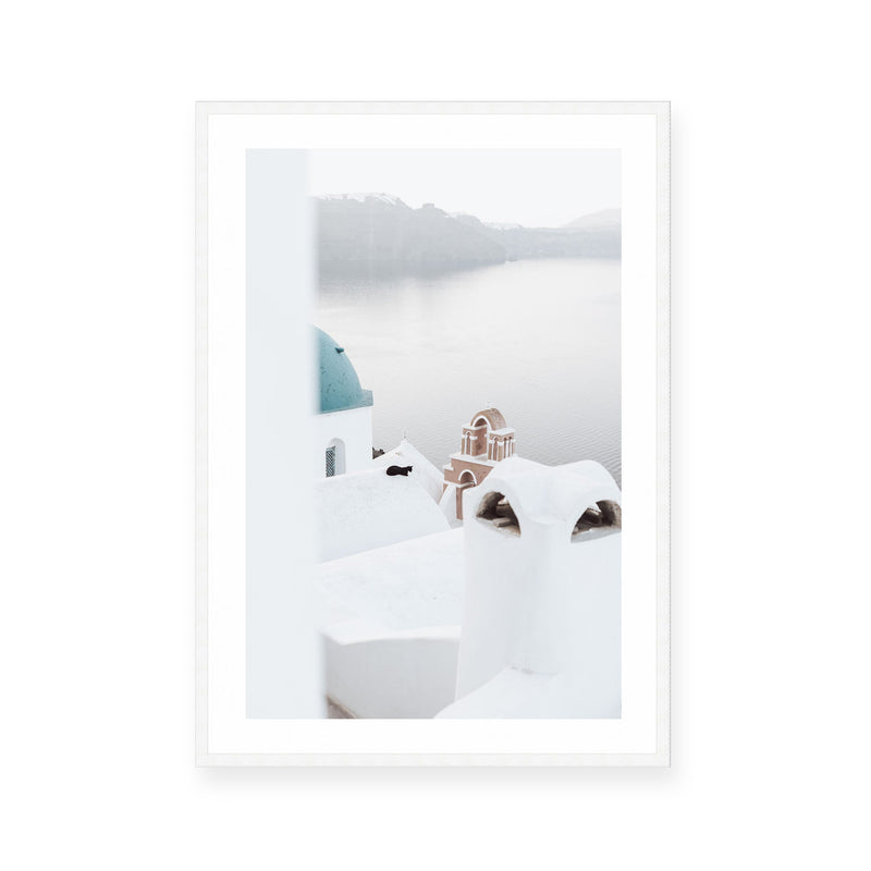 Whitewashed Wonder Santorini