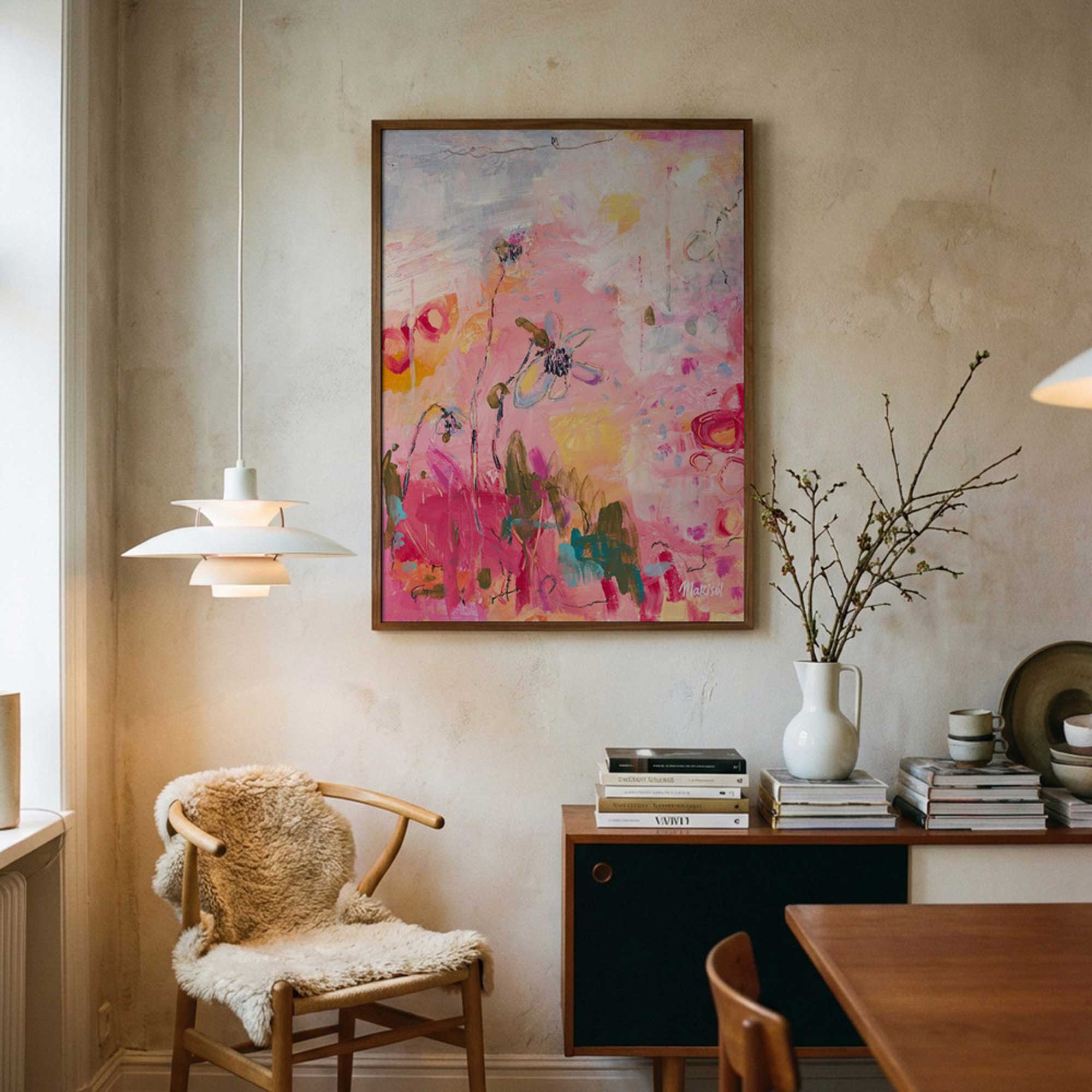 Wild Flower | Framed Canvas