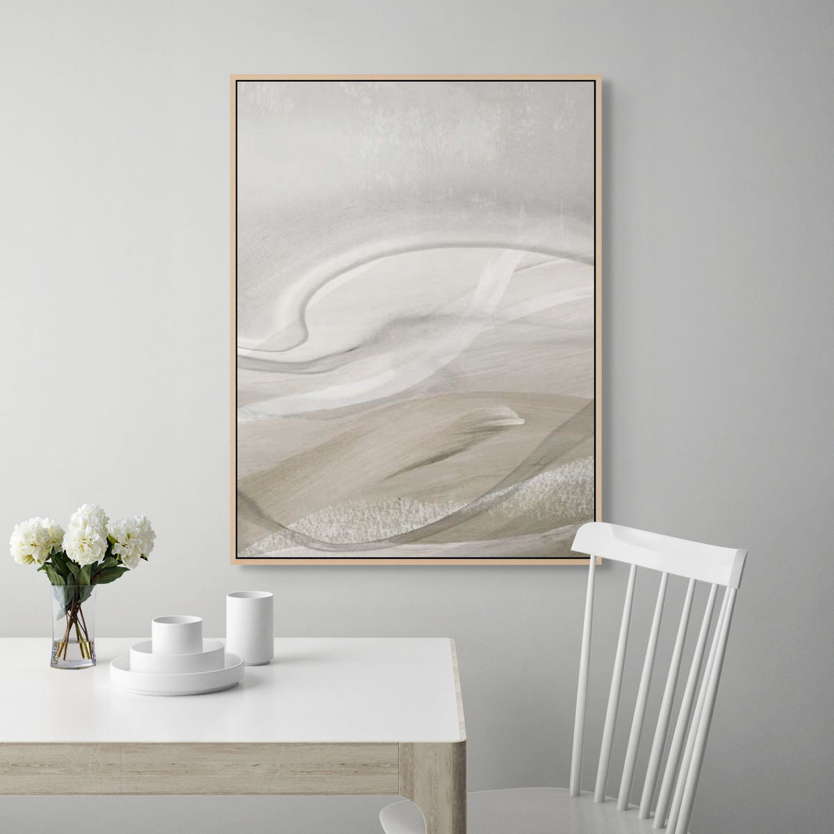 Windswept Earth II | Framed Canvas