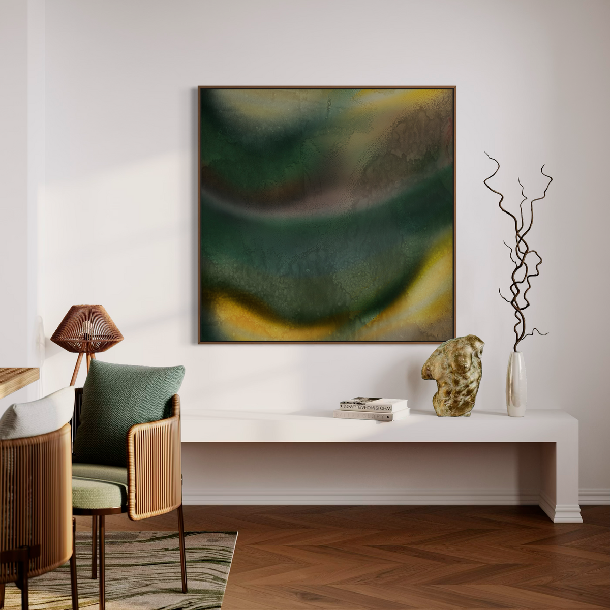 Woosh I | Framed Canvas