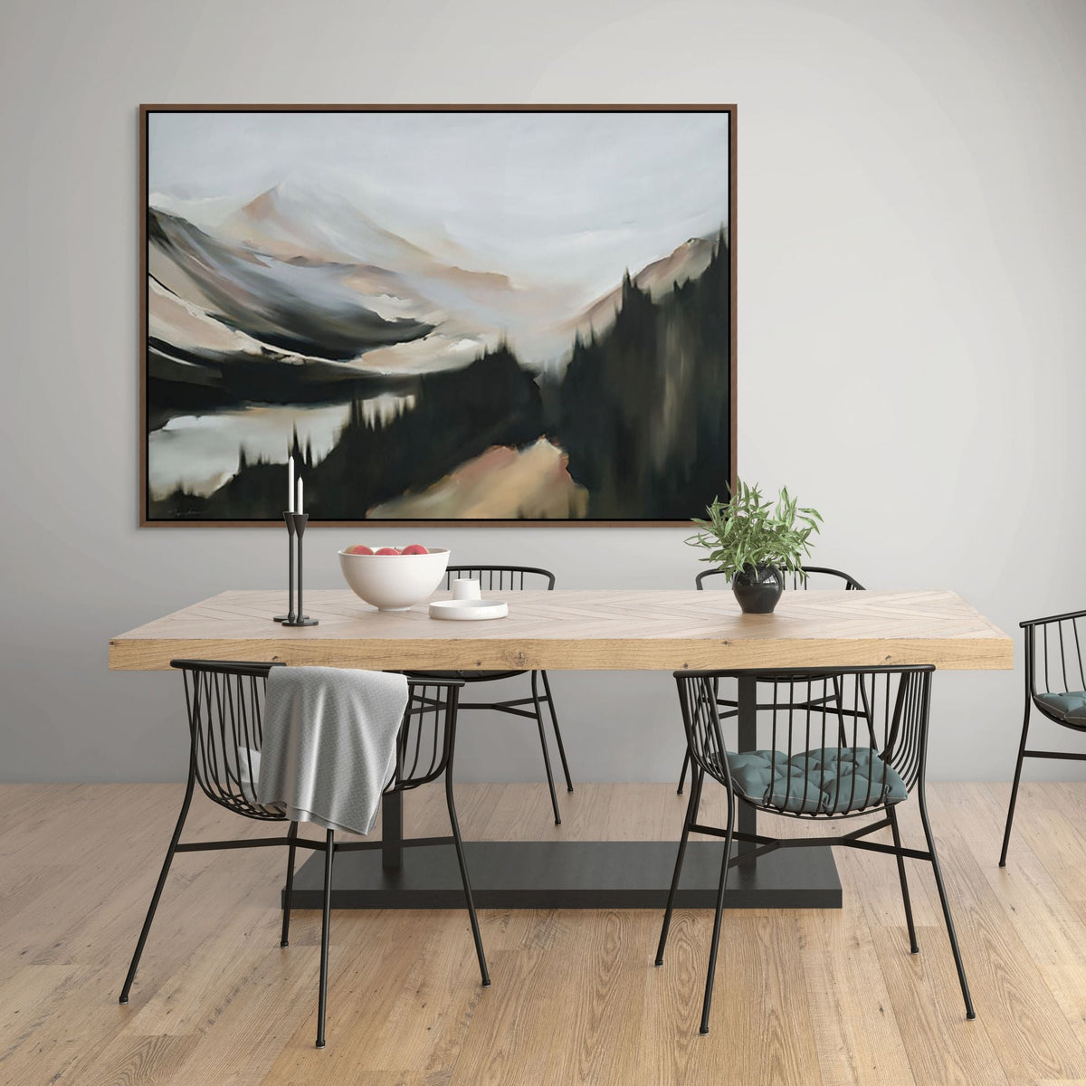 Worn by the Wind | Framed Canvas