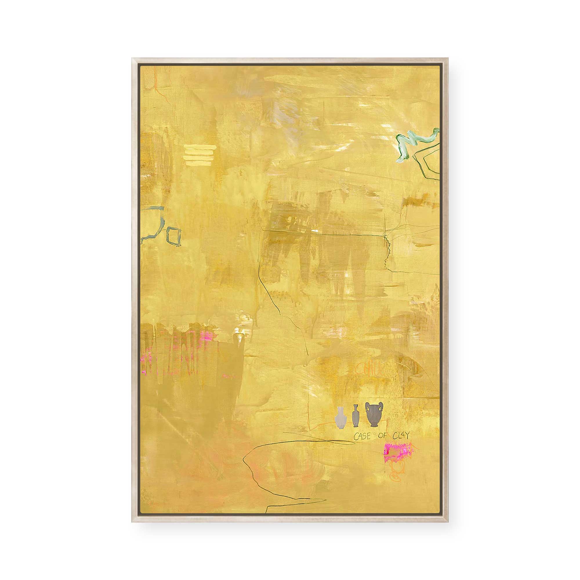 Yellow Petite | Framed Canvas