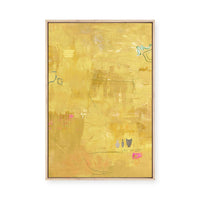 Yellow Petite | Framed Canvas
