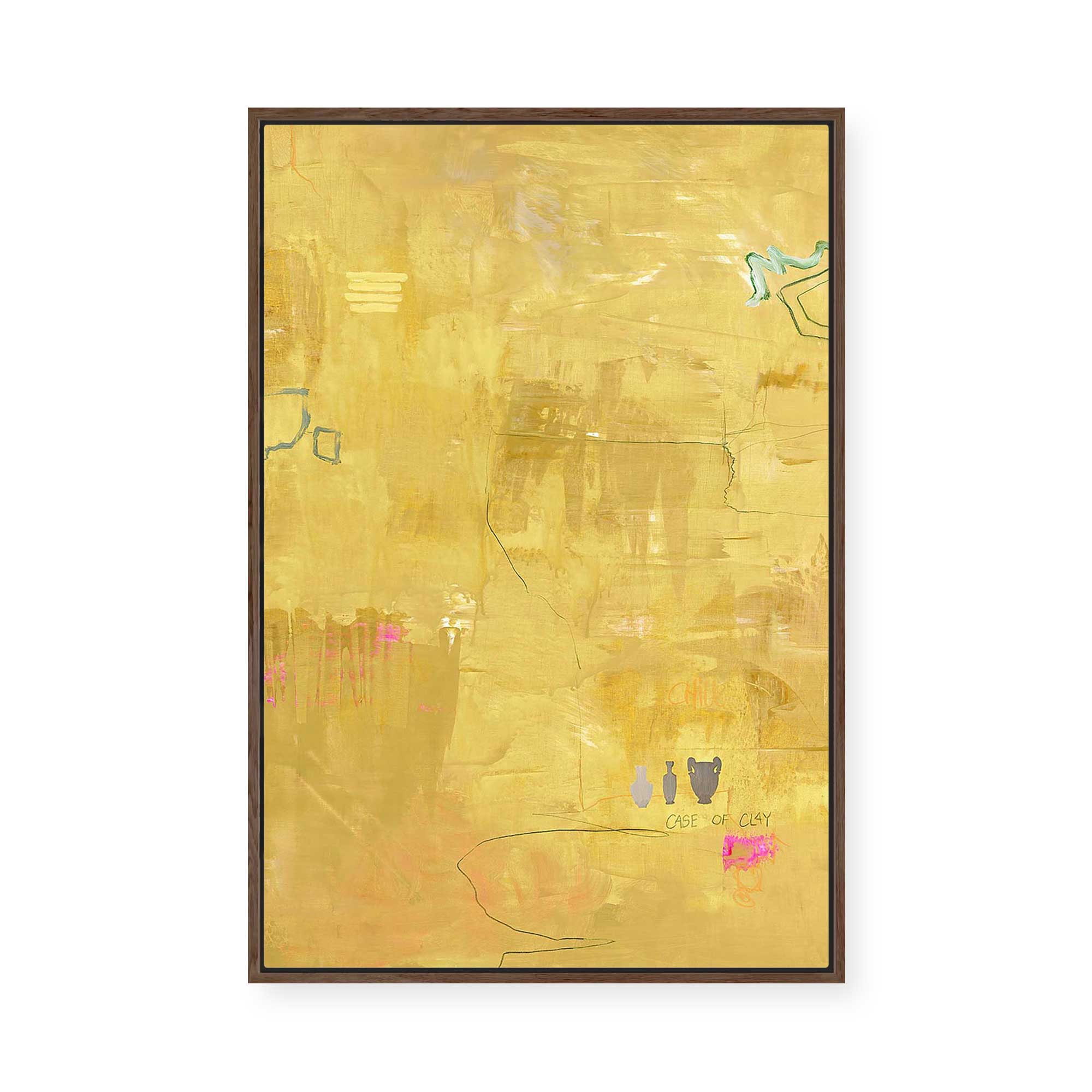 Yellow Petite | Framed Canvas