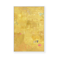 Yellow Petite | Framed Canvas