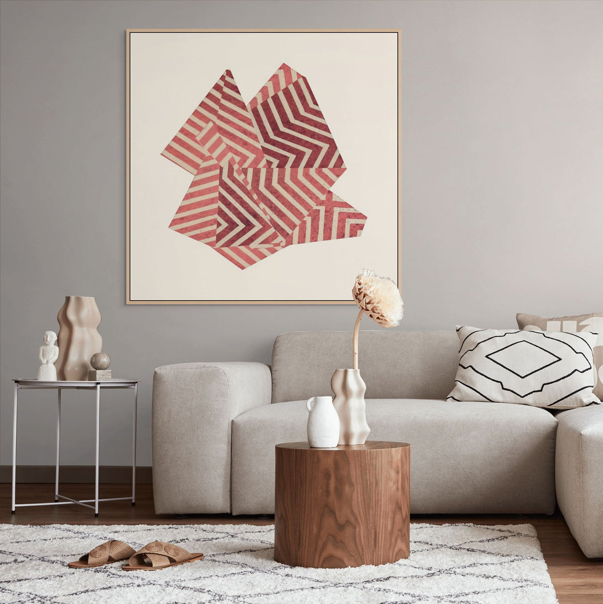 Zen Stone No.2 | Framed Canvas