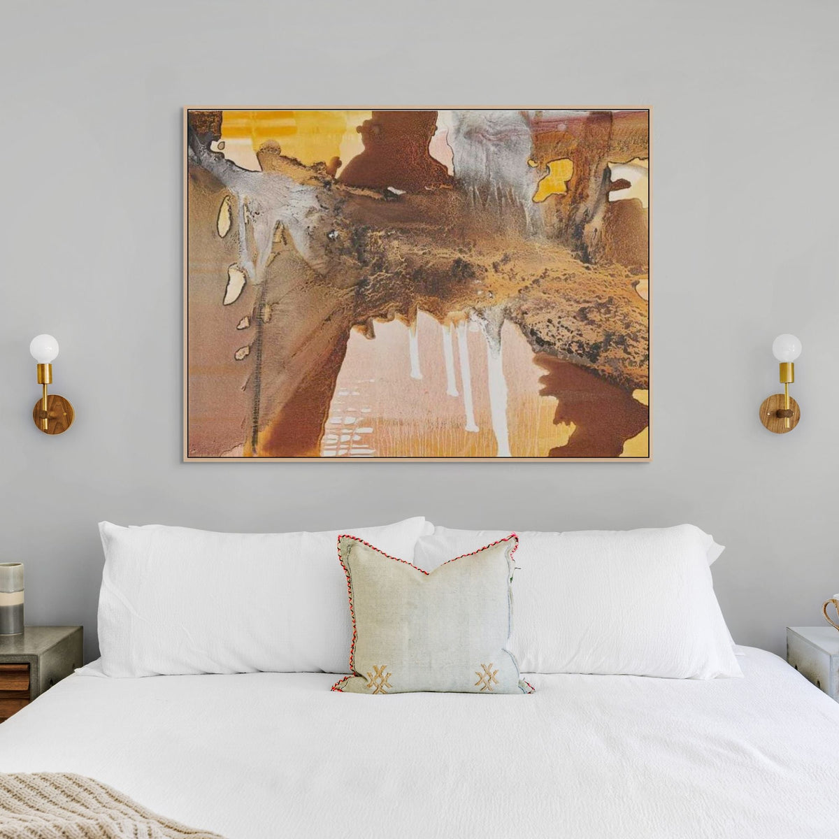 Desert Storm | Framed Canvas