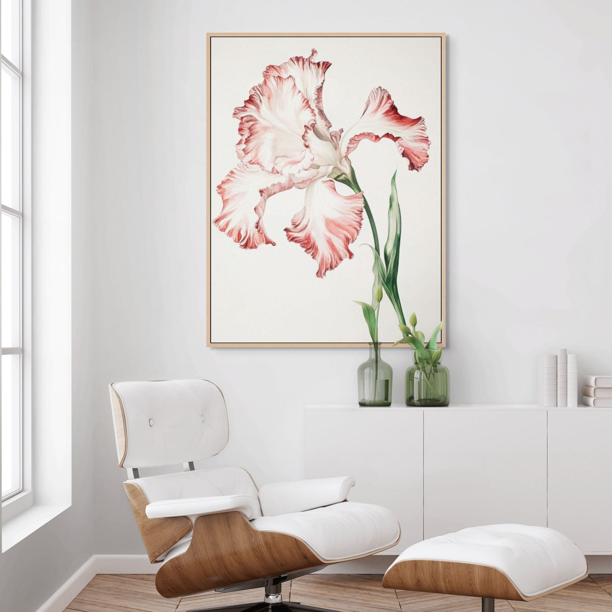 Petals in Bloom | Framed Canvas