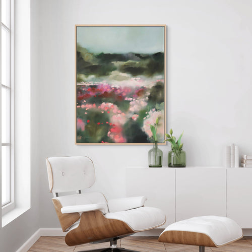 The Rose Garden | Framed Canvas
