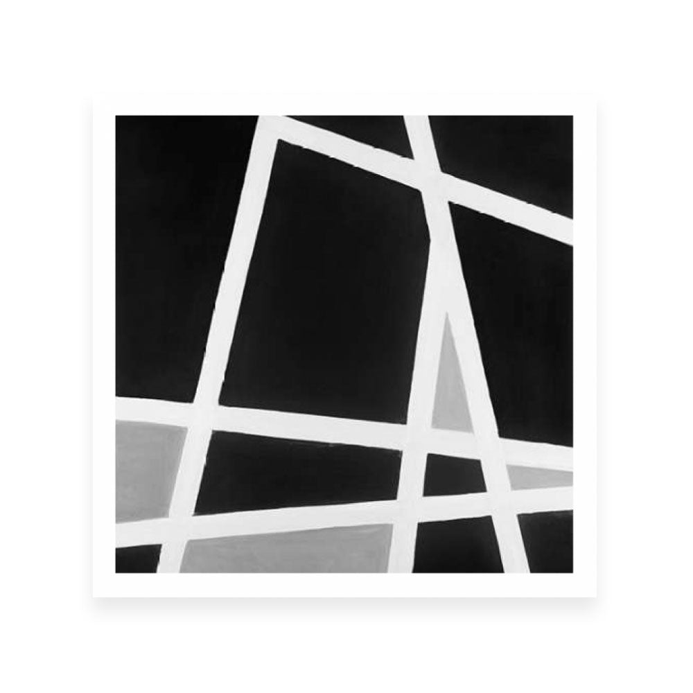 Abstract Shapes Black and White II