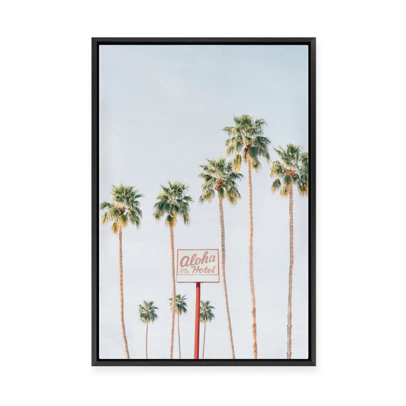 Aloha | Framed Canvas