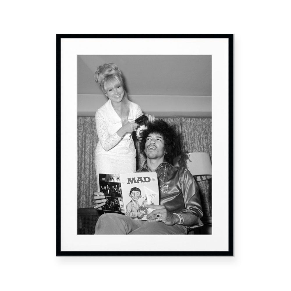 Back Combing Jimi Hendrix