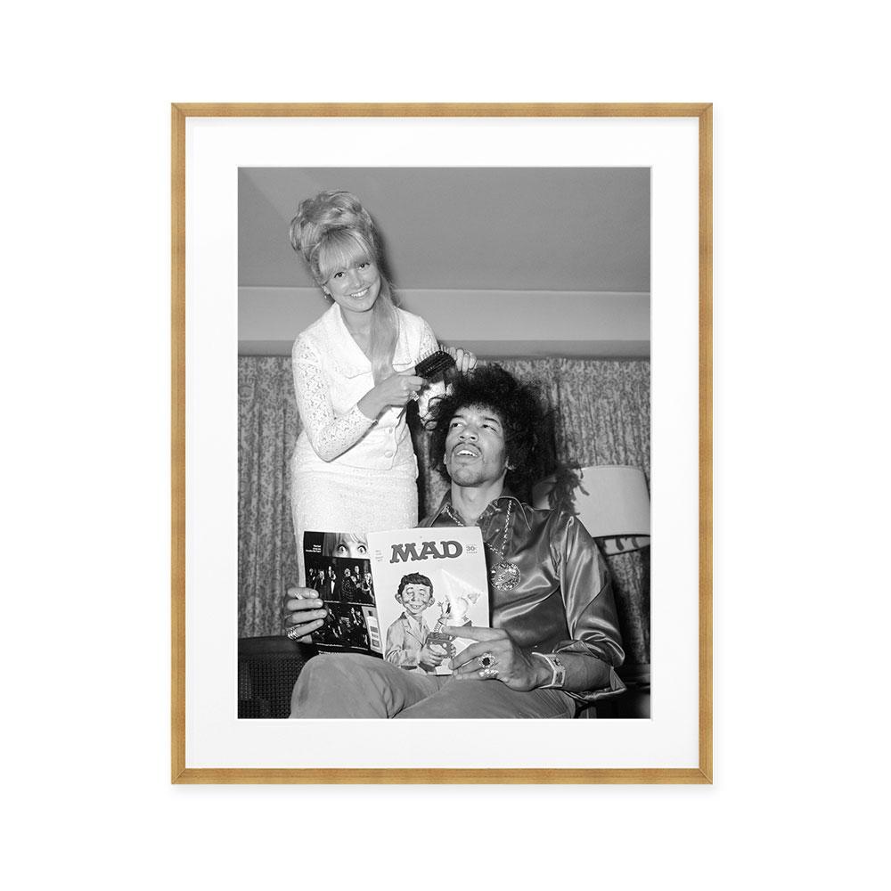 Back Combing Jimi Hendrix