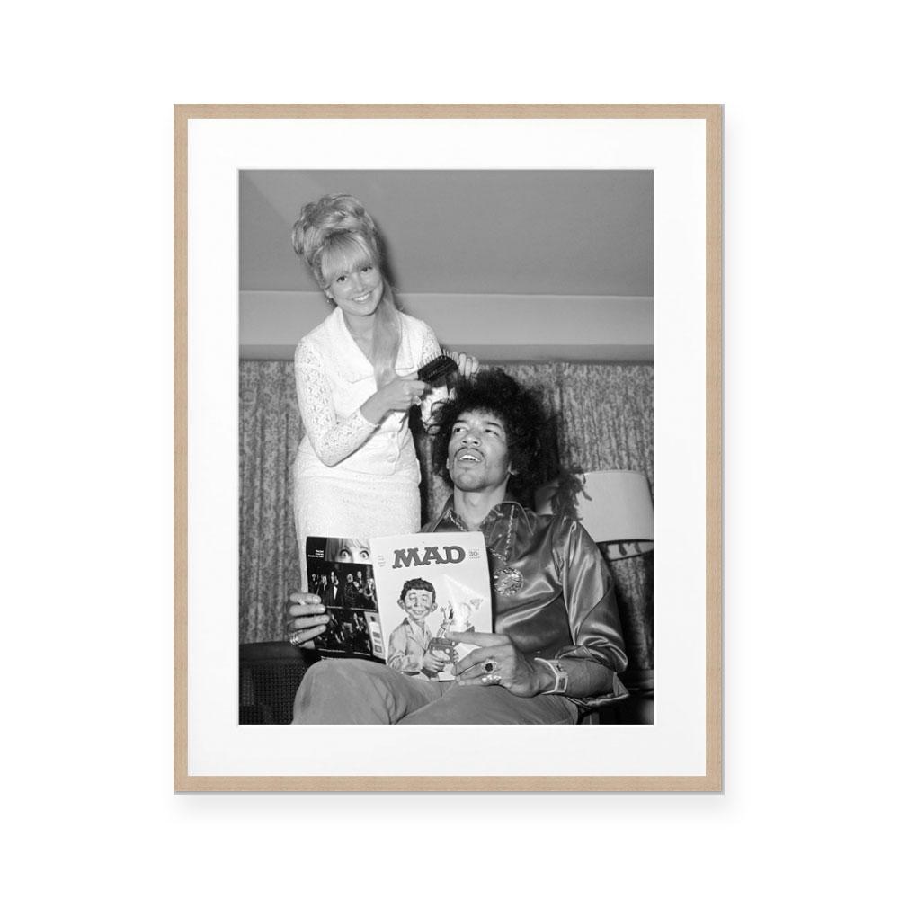 Back Combing Jimi Hendrix