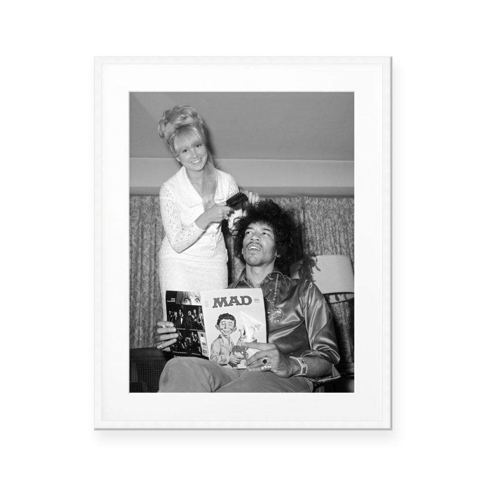 Back Combing Jimi Hendrix
