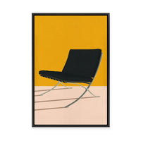 Barcelona Chair | Framed Canvas